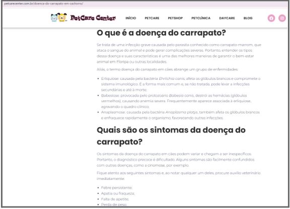 Boa estrutura de headings e parágrafos curtos Boa estrutura de headings e parágrafos curtos
