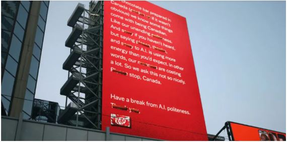 KitKat convida as pessoas a darem um tempo na Inteligência Artificial KitKat convida as pessoas a darem um tempo na Inteligência Artificial