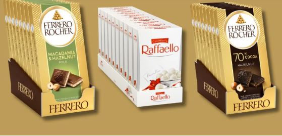 Ferrero surge com novidades deliciosas em suas barras e bombons icônicos Ferrero surge com novidades deliciosas em suas barras e bombons icônicos