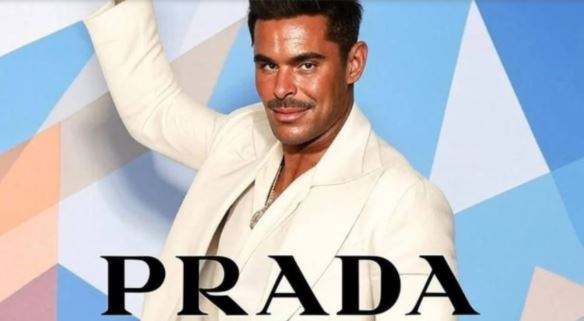 Falso Zac Efron viraliza com suposto anúncio da Prada e gera alvoroço nas redes sociais Falso Zac Efron viraliza com suposto anúncio da Prada e gera alvoroço nas redes sociais
