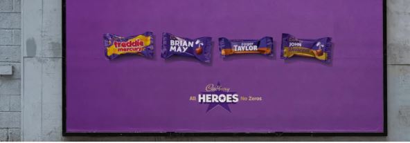 Queen e Freddie Mercury inspiram nova linha de barras de chocolate em campanha especial Queen e Freddie Mercury inspiram nova linha de barras de chocolate em campanha especial