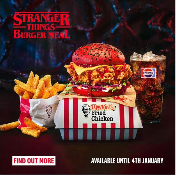 KFC entra no Mundo Invertido em parceria com Stranger Things KFC entra no Mundo Invertido em parceria com Stranger Things