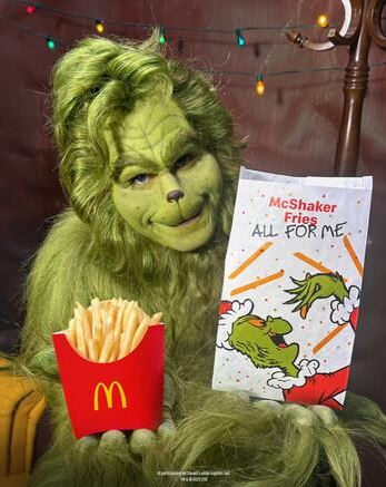 McDonald’s e Grinch unem forças em campanha natalina nos Estados Unidos McDonald’s e Grinch unem forças em campanha natalina nos Estados Unidos