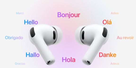 Apple leva tradução em tempo real dos AirPods à União Europeia Apple leva tradução em tempo real dos AirPods à União Europeia