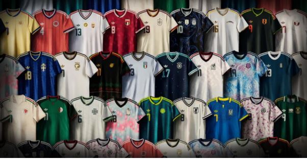 Adidas resgata logotipo Trefoil para uniformes da Copa do Mundo Adidas resgata logotipo Trefoil para uniformes da Copa do Mundo