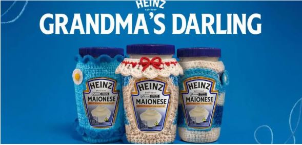 Heinz transforma crochê em estratégia para conquistar avós brasileiras Heinz transforma crochê em estratégia para conquistar avós brasileiras