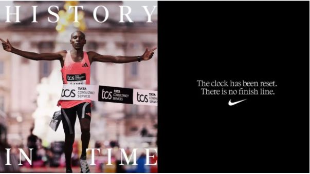 Recorde histórico em Londres reacende disputa entre Adidas e Nike Recorde histórico em Londres reacende disputa entre Adidas e Nike