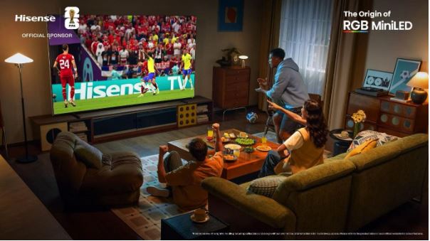 FIFA escolhe Hisense como fornecedora exclusiva de TVs do VAR para 2026 FIFA escolhe Hisense como fornecedora exclusiva de TVs do VAR para 2026