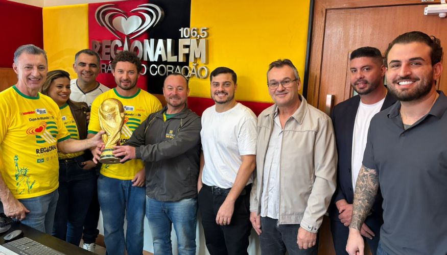 Regional FM leva Santa Catarina à Copa do Mundo 2026