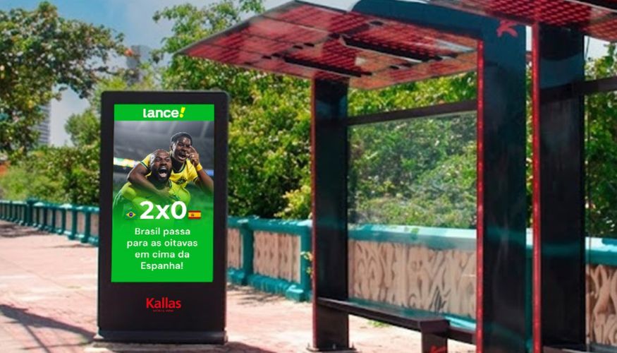 Lance! e Kallas apostam na integração entre jornalismo esportivo e mídia OOH