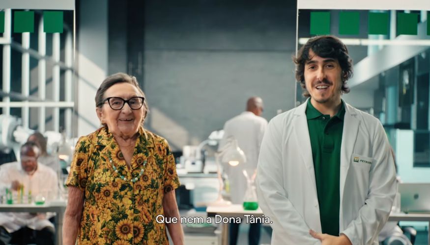 Tânia Maria e Felipe Castanhari estrelam nova campanha da Petrobras