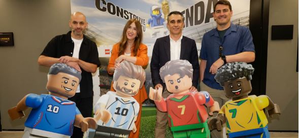 Messi, Cristiano Ronaldo, Mbappé e Vini Jr. ganham versões em LEGO Messi, Cristiano Ronaldo, Mbappé e Vini Jr. ganham versões em LEGO