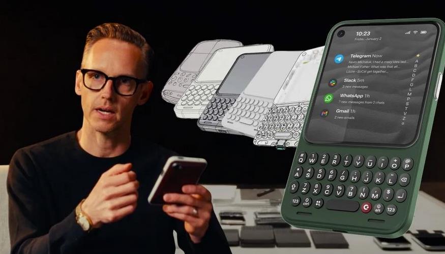 Clicks Communicator traz celular com teclado físico de volta