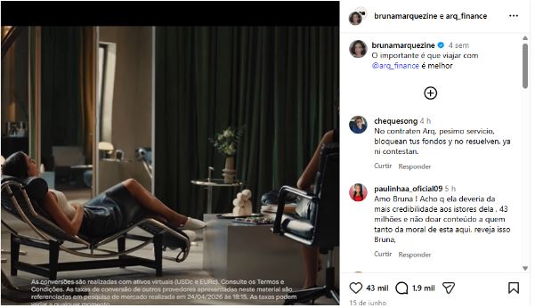 Bruna Marquezine e Diego Boneta estrelam campanha internacional da ARQ Bruna Marquezine e Diego Boneta estrelam campanha internacional da ARQ